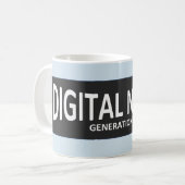 Mug AUTOMATIQUE NUMÉRIQUE (Devant gauche)