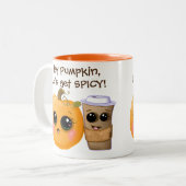 Mug automnal « Let's Get Spicy » au doux parfum de (Devant gauche)