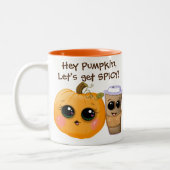 Mug automnal « Let's Get Spicy » au doux parfum de (Gauche)