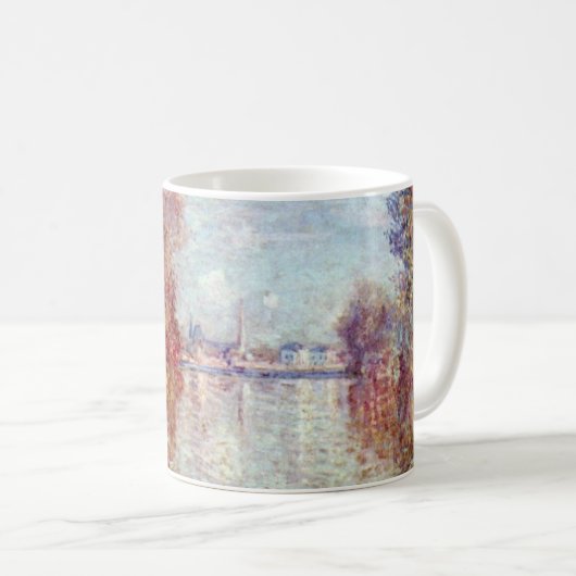 Mug Automne à Argenteuil par Claude Monet (Devant droit)