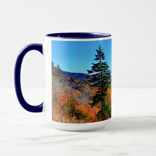 Mug Automne à Blue Ridge (Gauche)