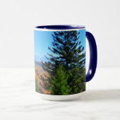Mug Automne à Blue Ridge (Devant droit)