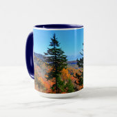 Mug Automne à Blue Ridge (Devant gauche)