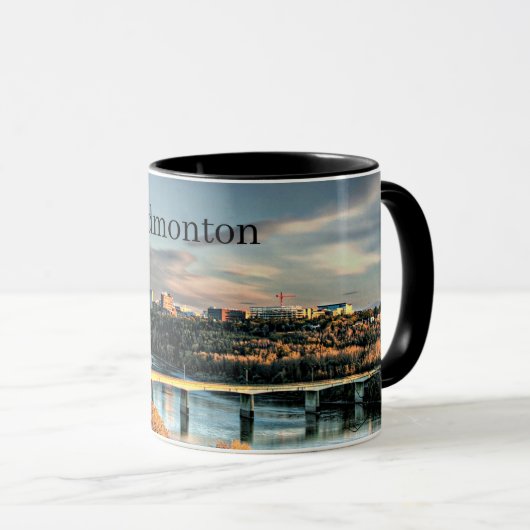 Mug Automne à Edmonton, (Devant droit)