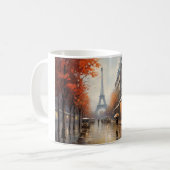 Mug Automne à Paris France (Devant gauche)