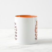 Mug Automne Aquarelle L'Écureuil Ne Doit Pas Être Nuqu (Centre)