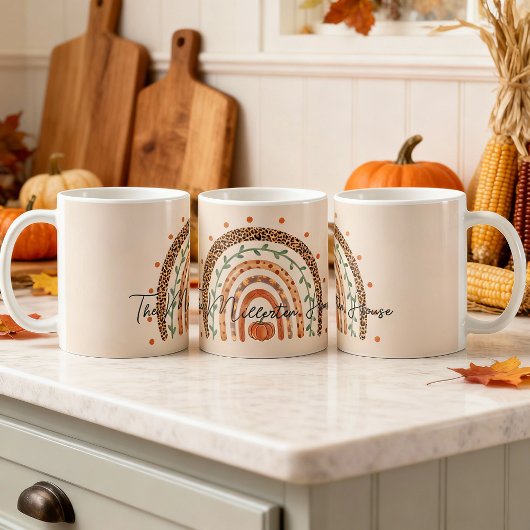 Mug Automne Arc-en-ciel