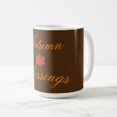 Mug Automne/automne (Devant droit)