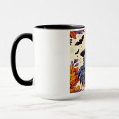 Mug Automne/automne/araignée/sorcière/halloween (Gauche)