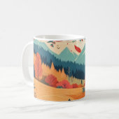 Mug Automne/Automne/feuille/coloré (Devant gauche)