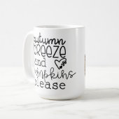 MUG AUTOMNE BREEZE ET CITROUILLES S'IL VOUS PLAÎT (Devant gauche)