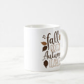 Mug Automne Breeze Feuilles d'automne (Devant droit)