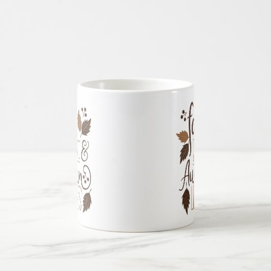 Mug Automne Breeze Feuilles d'automne (Centre)