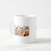 Mug Automne Café Citrouille Épice (Devant gauche)