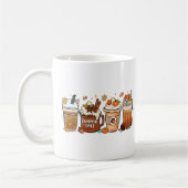 Mug Automne Café Citrouille Épice (Gauche)