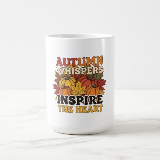 Mug Automne chuchoteurs design Tri-Blend chemise (Centre)
