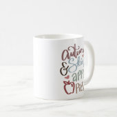 Mug Automne Ciels et ciels d'Apple Automne (Devant droit)