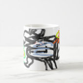 Mug Automne de raton laveur (Centre)