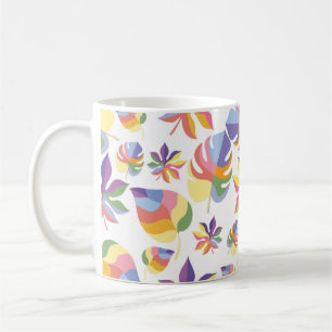 Mug Automne D'Été Indien Avec Feuilles Colorés