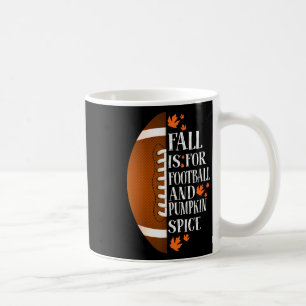 Mug Automne Est Pour Football Et Citrouille Spice Jeu