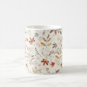 Mug Automne esthétique Jolie automne Feuilles Motif (Centre)