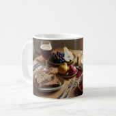 Mug Automne Fête avec Fromage et Bière (Devant gauche)