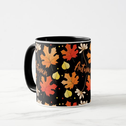 Mug Automne Feuillage Automne Feuilles Automne (Devant gauche)