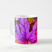 Mug automne feuille d'érable coloré automne nature (Devant gauche)