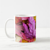 Mug automne feuille d'érable coloré automne nature (Gauche)