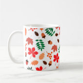 Mug automne, feuille, motif (Gauche)