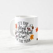 Mug Automne Feuilles 🍁 (Devant gauche)
