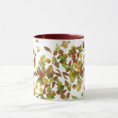 Mug AUTOMNE / FEUILLES D'AUTOMNE, Blanc (Centre)
