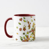 Mug AUTOMNE / FEUILLES D'AUTOMNE, Blanc (Gauche)