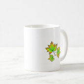 Mug Automne Feuilles élégant automne botanique (Devant droit)