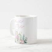Mug Automne Floral Citrouille Thanksgiving (Devant gauche)