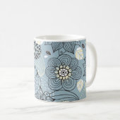 Mug Automne Floral : Design saisonnier élégant (Devant droit)