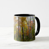Mug Automne Forêt I Automne Paysage Photographie (Devant droit)