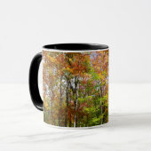 Mug Automne Forêt II Automne Paysage Photographie (Devant gauche)