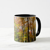 Mug Automne Forêt II Automne Paysage Photographie (Devant droit)