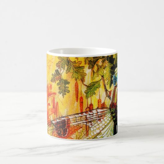 Mug Automne Forêt sauvage dragon Voler (Centre)