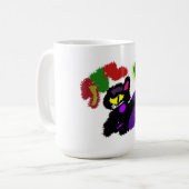 Mug Automne Fourrure Kitten (Devant gauche)