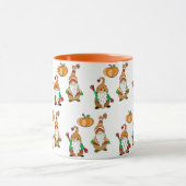 Mug Automne Gnome Automne Halloween saisonnier Hallowe (Centre)