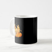 Mug Automne Gnome Scarecrow Gnome Automne Halloween Th (Devant gauche)