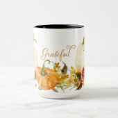 Mug Automne Moisson Automne Saison Décor Aquarelle (Centre)