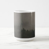 Mug Automne Moods Misty Forest Photo Art Nature Scène (Centre)