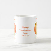 Mug Automne Orange Citrouille Thanksgiving Friendsgivi (Centre)