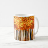 Mug automne oranger érable forêt automne bois d'automn (Devant droit)