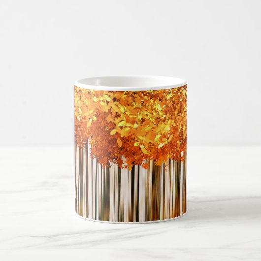 Mug automne oranger érable forêt automne bois d'automn (Centre)