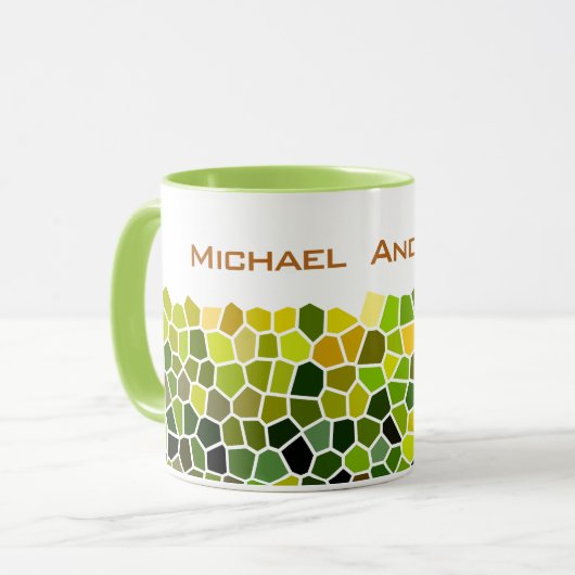 Mug Automne - Personnalisé (Devant gauche)