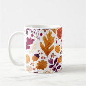 Mug Automne Personnalisé - Feuilles Automne & Acor (Gauche)